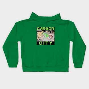 Carbon City Monster Design Kids Hoodie